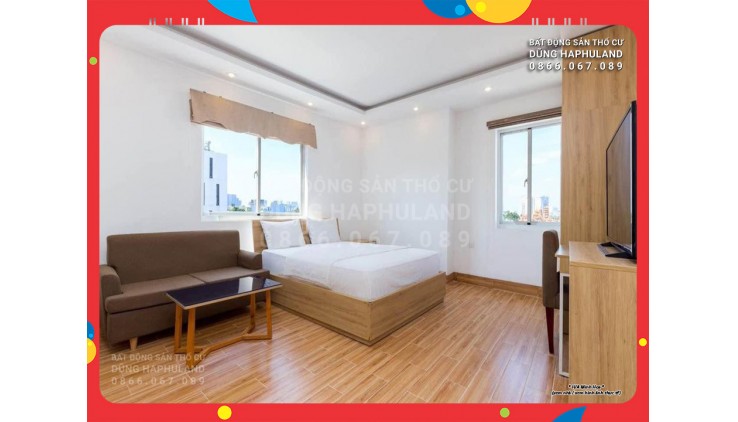 GV. CHDV 14P, HĐT 42.5 triệu/th. Ngang 5.3M, 127m2, 4T, gần CHỢ Hạnh Thông Tây.